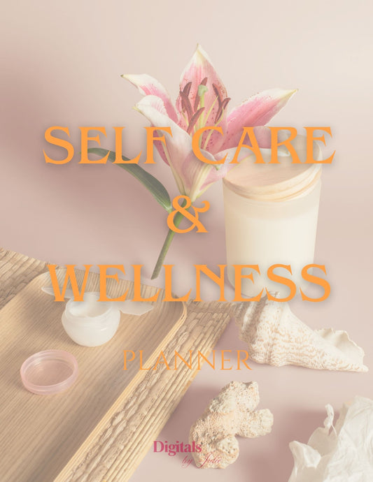 Self Care & Wellness Planner